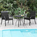 Set di 2 sedie da patio Costway con tessuto traspirante per tutte le stagioni - Vedi dettagli