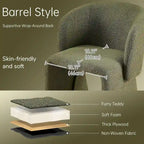 Sedie Divano da Pranzo Howtai Barrel Rivestite-Completamente Avvolte
