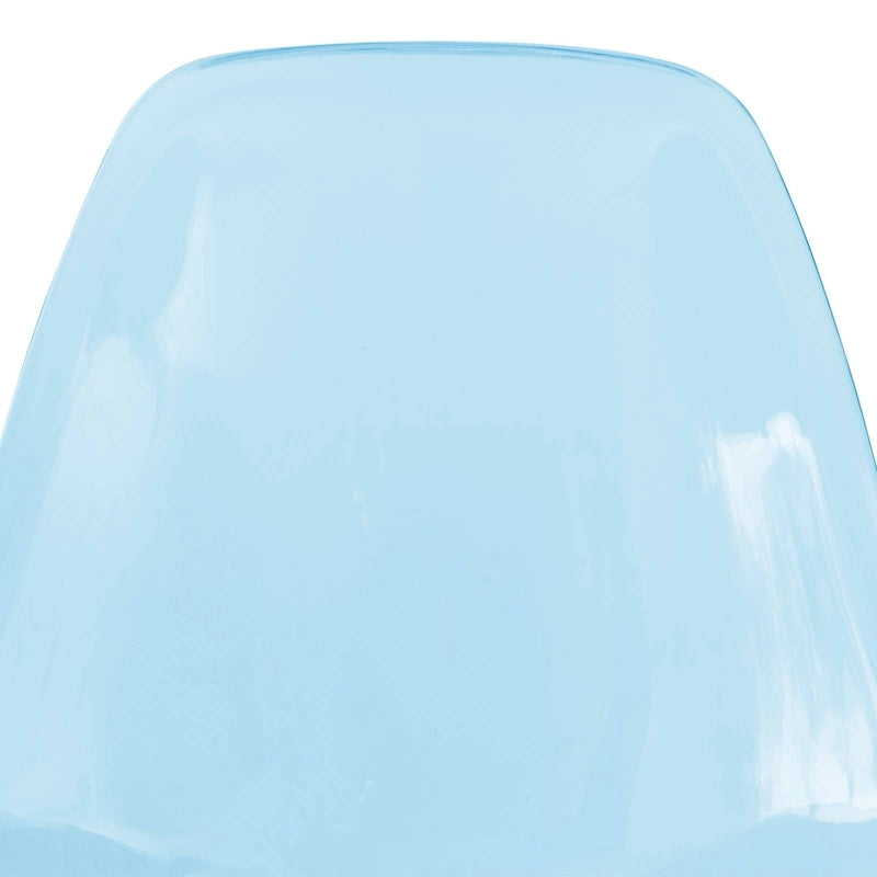 Set da pranzo Bristol 5 pezzi Tavolo rotondo da 35 pollici e 4 sedie in plastica con base dorata