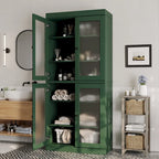 Mobiletto da bagno 32" in legno massello al 100% con ante opzionali di Palace Imports