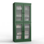 Mobiletto da bagno 32" in legno massello al 100% con ante opzionali di Palace Imports