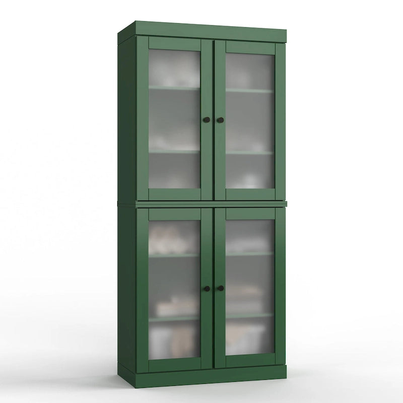 Mobiletto da bagno 32" in legno massello al 100% con ante opzionali di Palace Imports