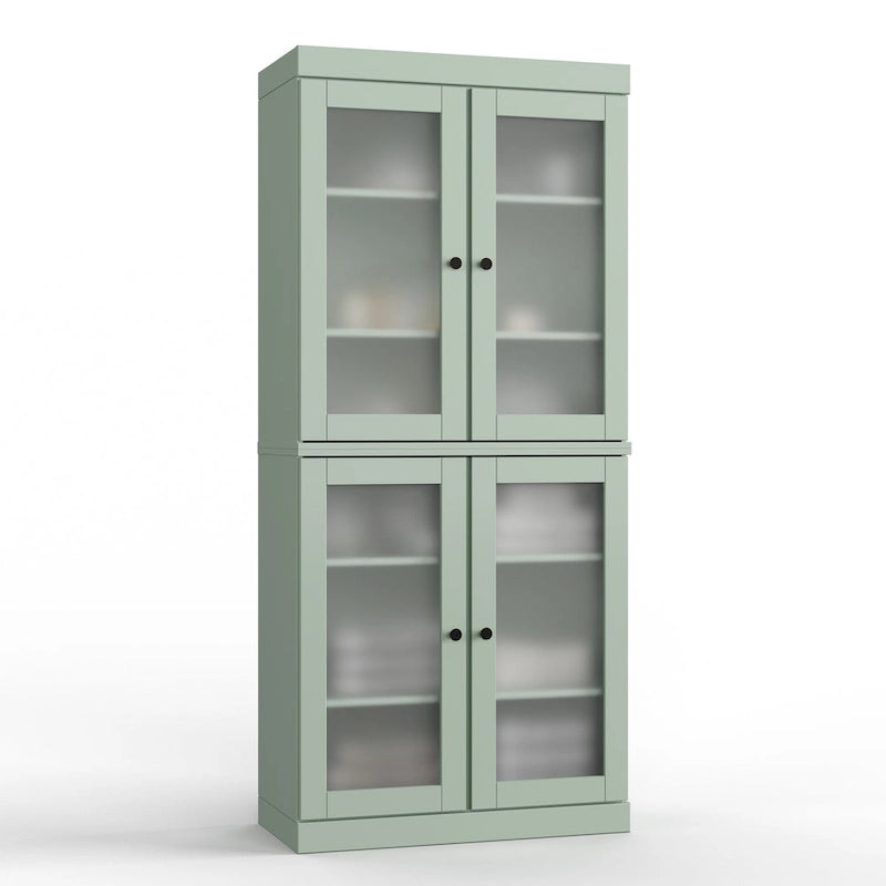 Mobiletto da bagno 32" in legno massello al 100% con ante opzionali di Palace Imports