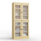 Mobiletto da bagno 32" in legno massello al 100% con ante opzionali di Palace Imports