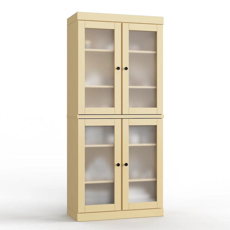 Mobiletto da bagno 32" in legno massello al 100% con ante opzionali di Palace Imports
