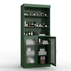 Mobiletto da bagno 32" in legno massello al 100% con ante opzionali di Palace Imports