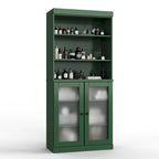 Mobiletto da bagno 32" in legno massello al 100% con ante opzionali di Palace Imports