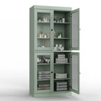 Mobiletto da bagno 32" in legno massello al 100% con ante opzionali di Palace Imports