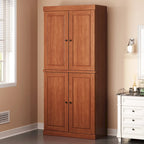 Mobiletto da bagno 32" in legno massello al 100% con ante opzionali di Palace Imports
