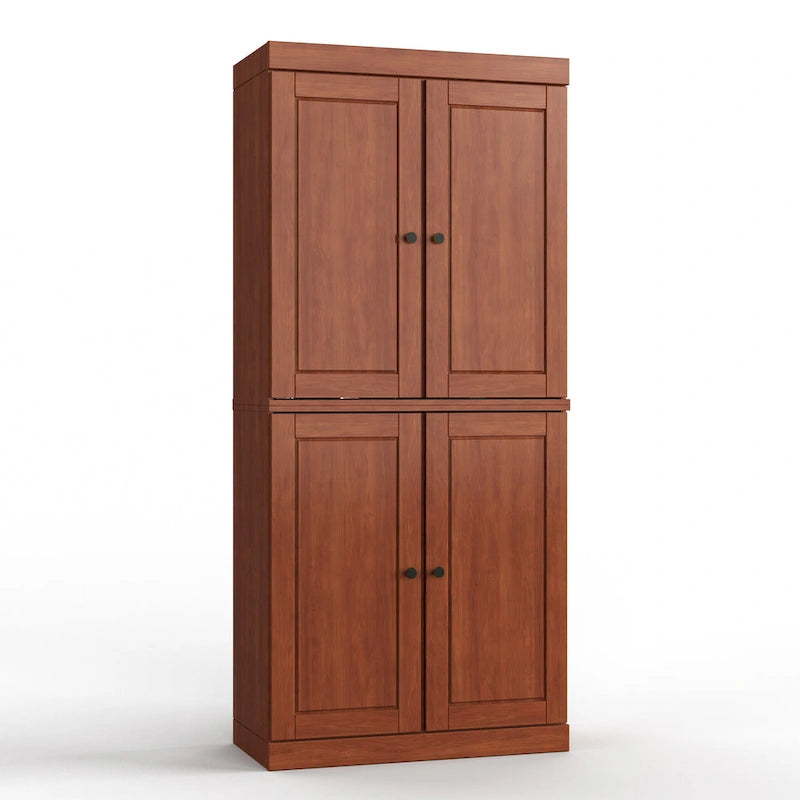 Mobiletto da bagno 32" in legno massello al 100% con ante opzionali di Palace Imports