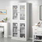Mobiletto da bagno 32" in legno massello al 100% con ante opzionali di Palace Imports