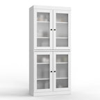 Mobiletto da bagno 32" in legno massello al 100% con ante opzionali di Palace Imports