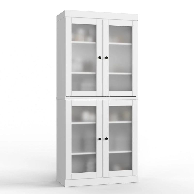 Mobiletto da bagno 32" in legno massello al 100% con ante opzionali di Palace Imports