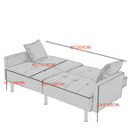 Divano Letto Convertibile a Futon 80