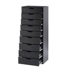 Schedari per ufficio Classificatori in legno Cassettiere orizzontali Classificatori in legno Contenitori su rotelle Contenitori mobili