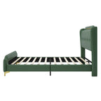 Letto Moderno Imbottito in Ecopelle