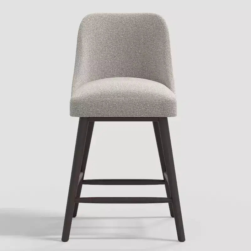 Tabouret de bar Geller de 27 po, hauteur comptoir, avec repose-pieds, boucle gris – Threshold™