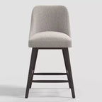 Tabouret de bar Geller de 27 po, hauteur comptoir, avec repose-pieds, boucle gris – Threshold™