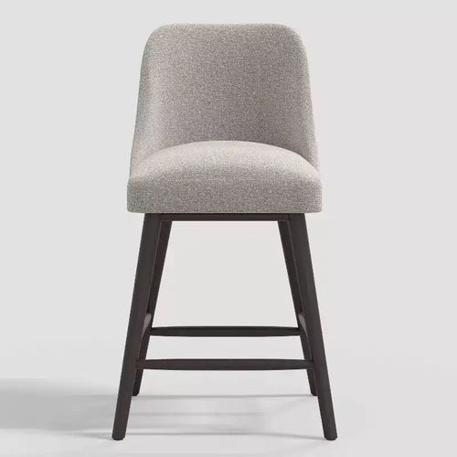 Tabouret de bar Geller de 27 po, hauteur comptoir, avec repose-pieds, boucle gris – Threshold™