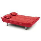 Divano Letto in Similpelle Lionel