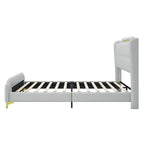 Letto Moderno Imbottito in Ecopelle