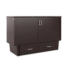 Cassettone letto a scomparsa Chelsea Queen con materasso
