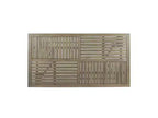 Set da pranzo 7 pezzi Monterey in acacia e vimini - Christopher Knight Home