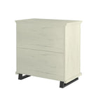 Set camera da letto 4 pezzi stile rustico - 2 comodini, 1 cassettone e 1 comò
