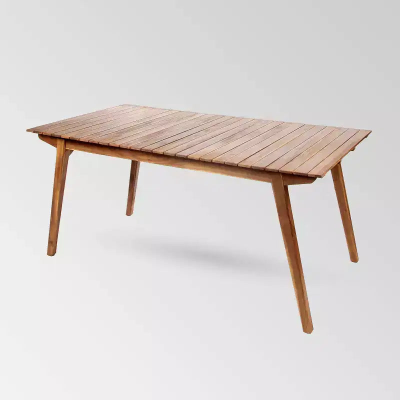 Set da pranzo da esterno Mesa 7 pezzi in legno di acacia - Christopher Knight Home