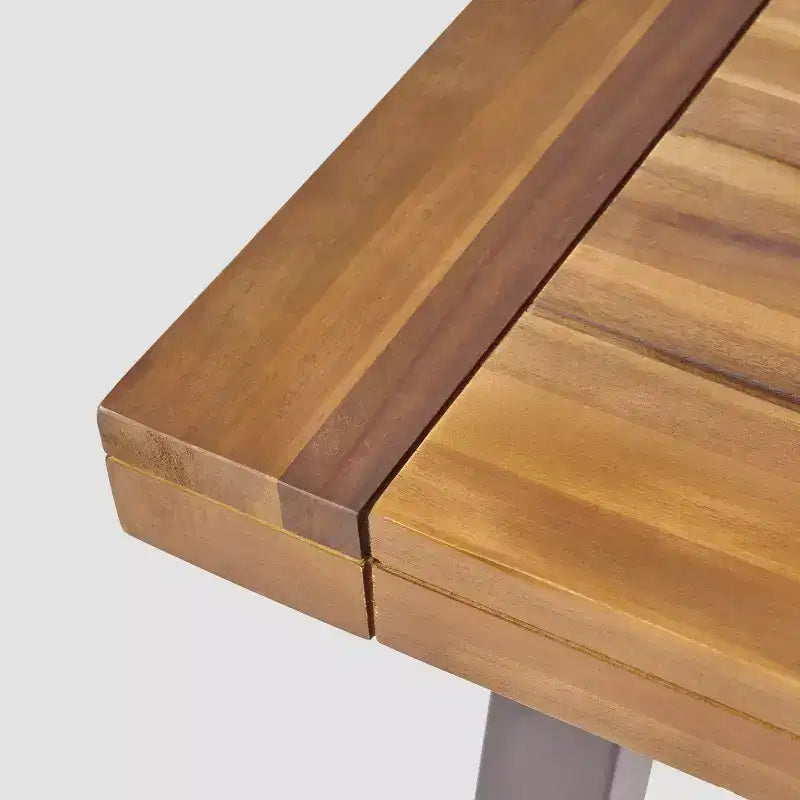 Set da pranzo picnic Carlisle 3 pezzi in legno di acacia - Christopher Knight Home