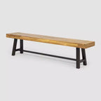 Set da pranzo picnic Carlisle 3 pezzi in legno di acacia - Christopher Knight Home