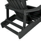 Sedia Adirondack Pieghevole e Reclinabile King-Size HIGHWOOD