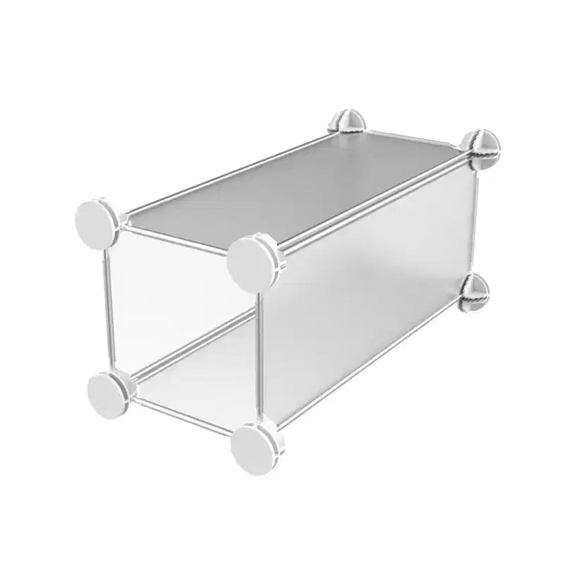 Système de rangement personnalisable à 16 casiers emboîtables Hastings Home, blanc