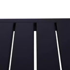 Outsunny Set da Bar 3 Pezzi con Morbido Cuscino, Set di Mobili da Esterno in Rattan per Giardini, Prati, Terrazze, Piscine