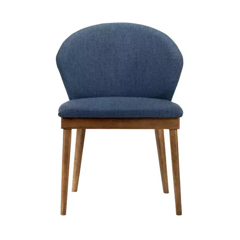 Lot de 2 Chaises de salle à manger Juno en tissu et bois - Armen Living
