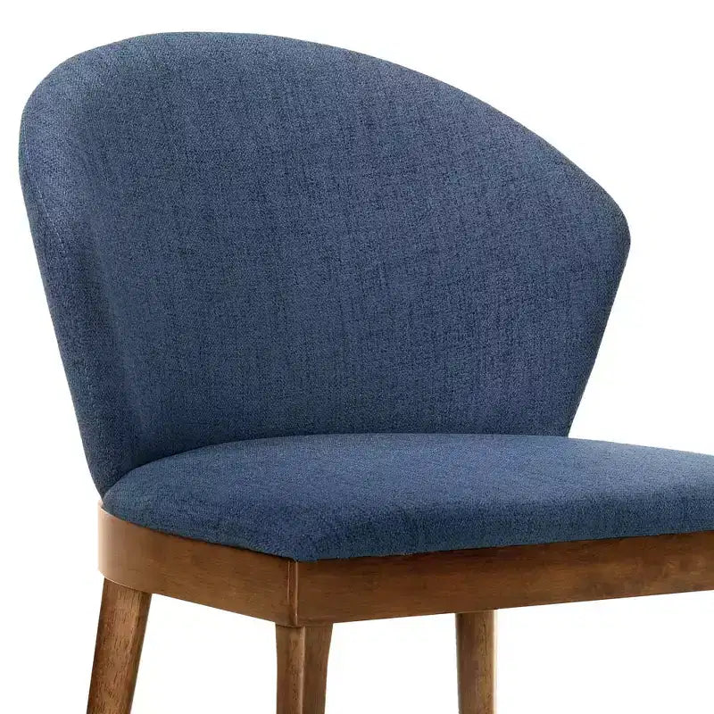 Lot de 2 Chaises de salle à manger Juno en tissu et bois - Armen Living