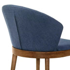 Lot de 2 Chaises de salle à manger Juno en tissu et bois - Armen Living