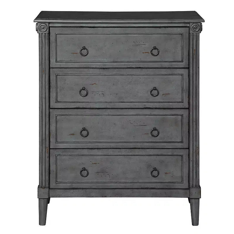 Cassettiera Latimer tradizionale a 4 cassetti - HOMES: Inside + Out