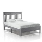 Furniture of America Amanda Letto a piattaforma in stile tradizionale a doghe a una piazza e mezza