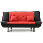 Divano Letto in Similpelle Lionel