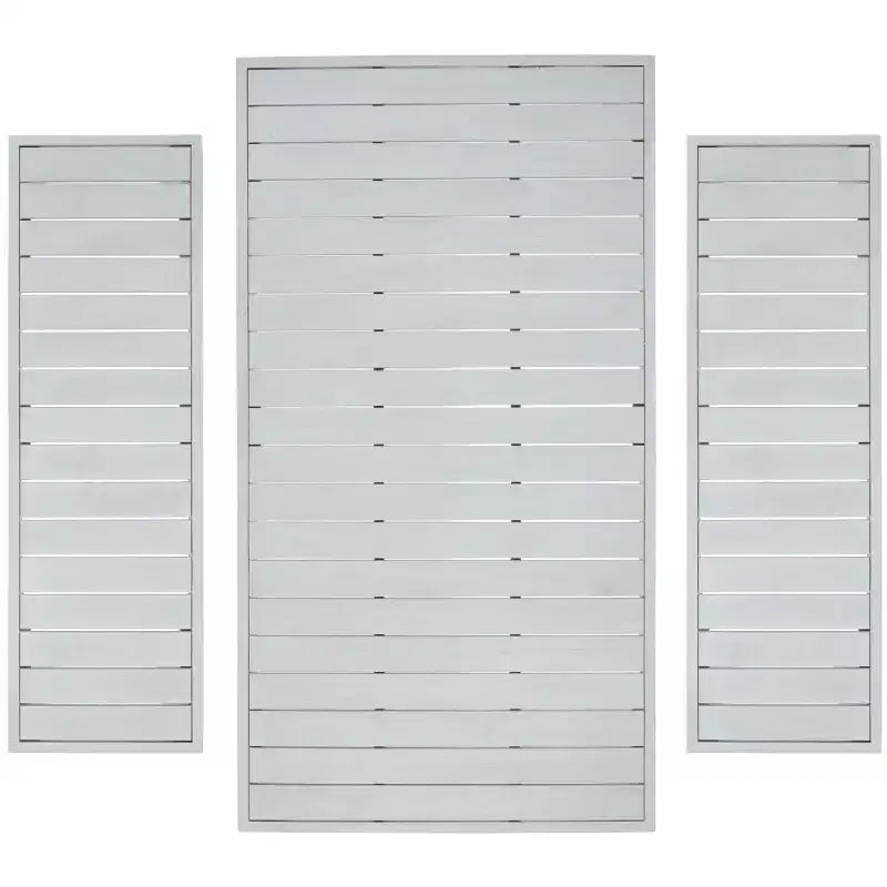 Set di Tre Pezzi Dario con Due Panche - Interno/Esterno - PAT7029 - Safavieh