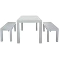 Dario 3 Piece Set With Two Benches - Indoor/Outdoor - PAT7029 - Safavieh