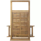 Armoire de salle à manger avec balcon Griffen - Intérieur/Extérieur - PAT6756 - Safavieh