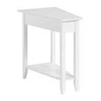 Convenience Concepts Tavolino a cuneo American Heritage con ripiano