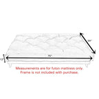 Materasso futon matrimoniale da 30 cm (solo materasso)