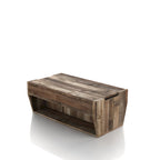 Tavolino da caffè Rere Rustic di Furniture of America, 104 cm, con piano sollevabile