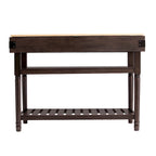 SEI Furniture Woodson Isola Cucina Contenitore Grigia Transizionale