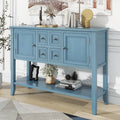 Console Vintage Série Cambridge avec Tiroirs et Placards - 15.00 x 46.00 x 34.00