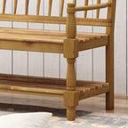 Panca Lennon in Legno di Acacia con Mensola di Christopher Knight Home