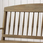 Panca Lennon in Legno di Acacia con Mensola di Christopher Knight Home